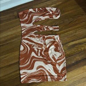 SHEIN Soft Cream One-Piece Dress